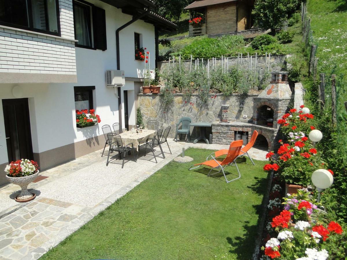 Apartma Jezero Most na Soči Exterior foto